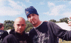Siete with David of Disturbed at LocoBazooka 2000