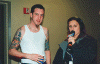 Siete and Mistress Carrie of WAAF 107.3FM